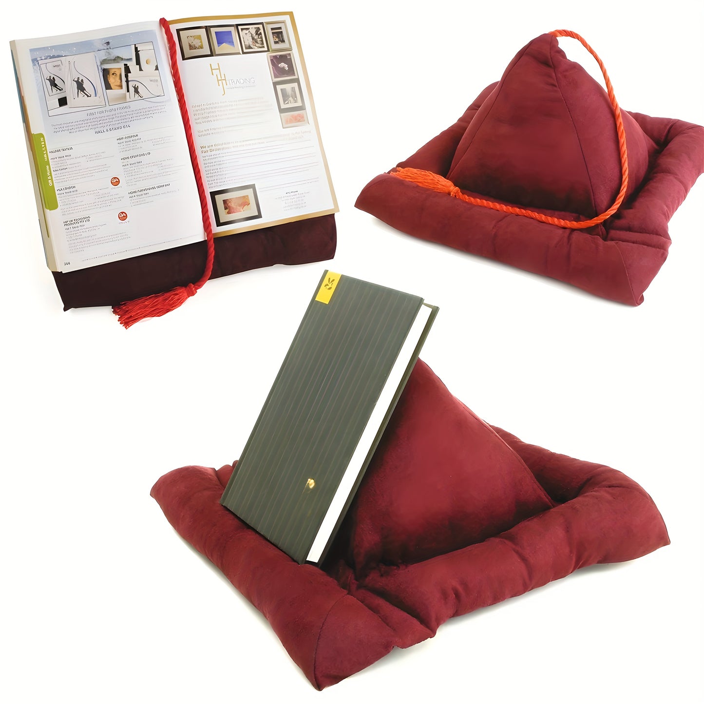 TABLIVA – Reading Pillow Stand for iPad, Books & Comfortable Viewing