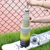 HYDRAGRAD – Gradient Water Bottle with Straw