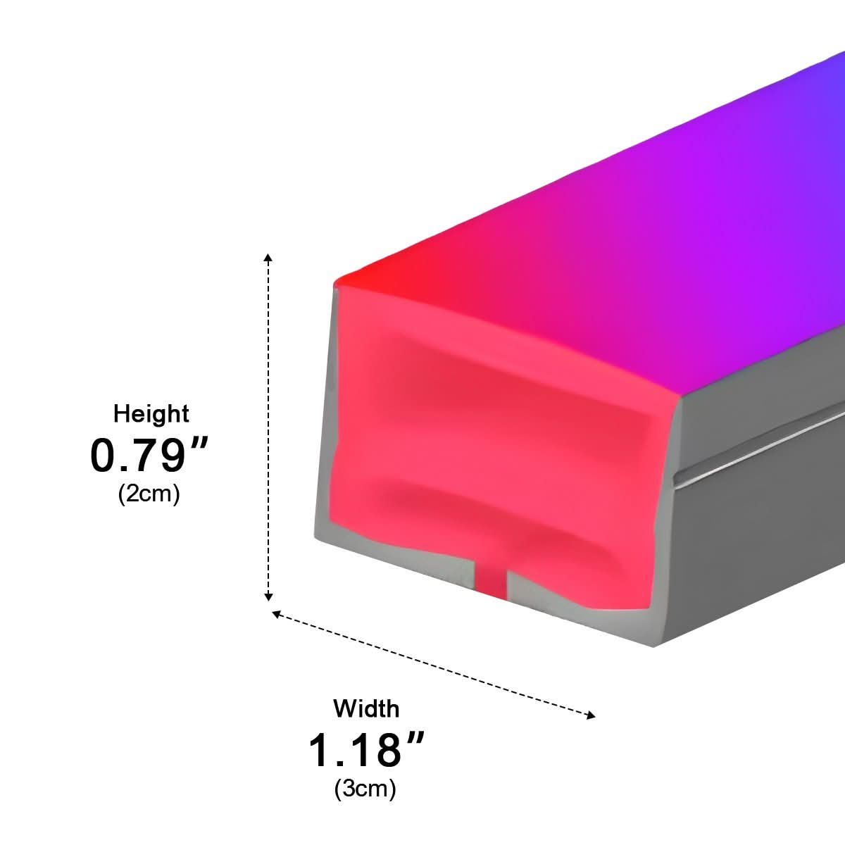PRISMTRAIL – RGB LED Strip Light for Colorful Outdoor Glow