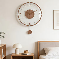 Clearwood Modern Swing Silent Wall Clock