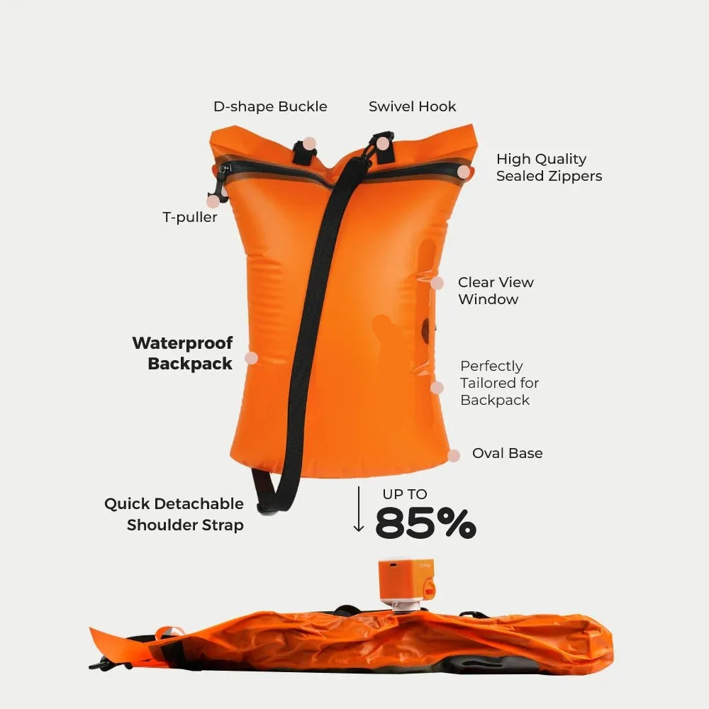25L Vacuum Storage Bag - Reusable Space Saver Bags for Travel & Clothes 3