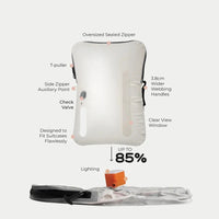 25L Vacuum Storage Bag - Reusable Space Saver Bags for Travel & Clothes 4