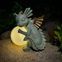 DINOGLOW – Solar Meditation Dinosaur Statue Light