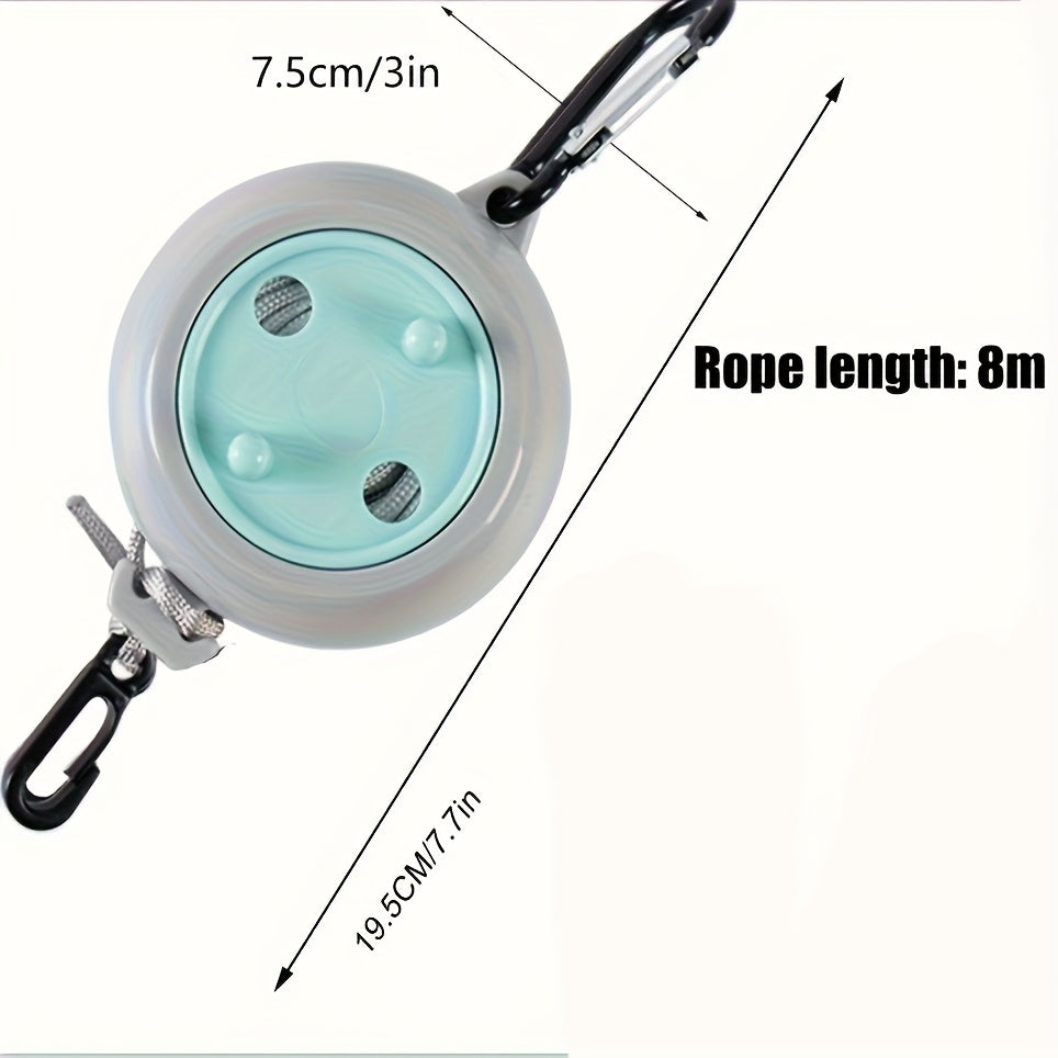 DRYFLOW – Adjustable Camping Clothesline Rope for Outdoor Travel