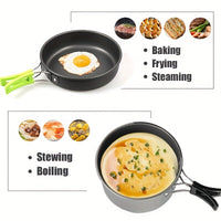 FIREPAN – Compact Camping Cookware Set for Travel & Adventure Meals