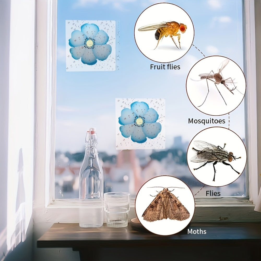 FLYFLOW – Sticky Window Insect Traps for Kitchens & Plants