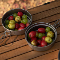 HIKENEST – Rustproof Stainless Steel Cookware for Hiking & Picnics