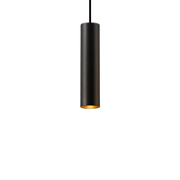 TUBELORIA – Black Tube Pendant Light for Focused Illumination