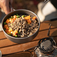 HIKENEST – Rustproof Stainless Steel Cookware for Hiking & Picnics