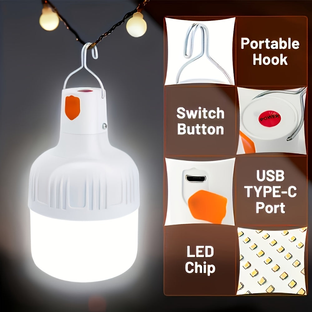 EMERGLOW – LED Camping Lantern Kit for Power Outages & Outdoor Use