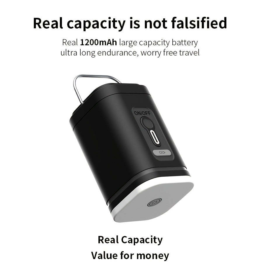LUMIPUMP – Mini Rechargeable Air Pump with Built-In LED Illumination