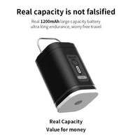 LUMIPUMP – Mini Rechargeable Air Pump with Built-In LED Illumination