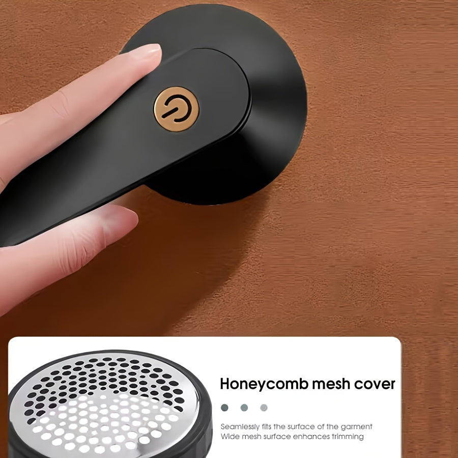 LINTORA – USB Rechargeable Fabric Shaver for Portable Clothes and Lint Removal