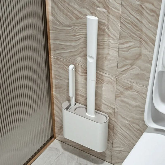 FLATFLEX – Silikone fladhovedet toiletbørstesæt