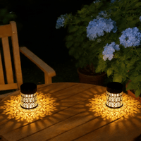 LOTUSLUX – Solar Outdoor Lotus Projection Table Lamp