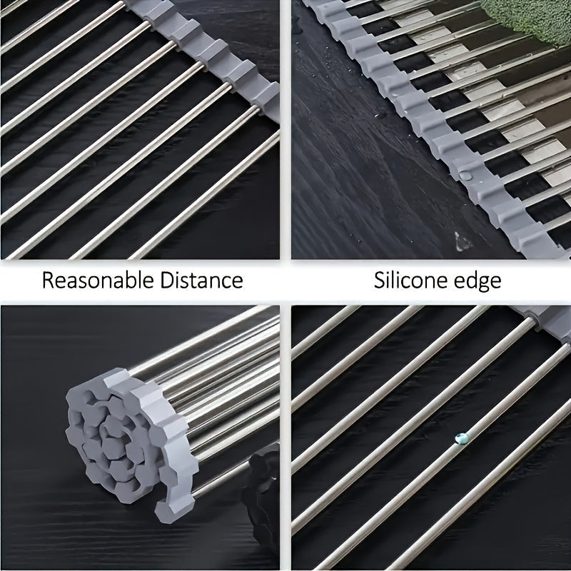 ROLLSINK – Stendibiancheria in acciaio inox arrotolabile