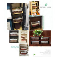 WILLOWCRAFT – Handmade Storage Basket Organizer