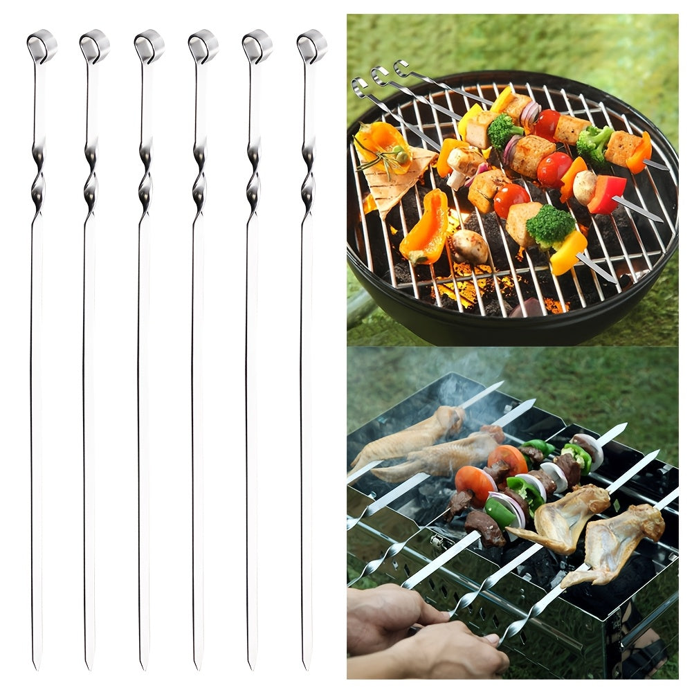 SKEWERPRO – Long Handle BBQ Skewers Set