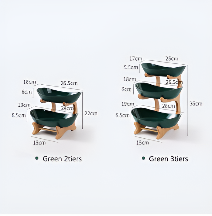 FRUITORA – Fruit Basket Stand for Organized Kitchen Countertops
