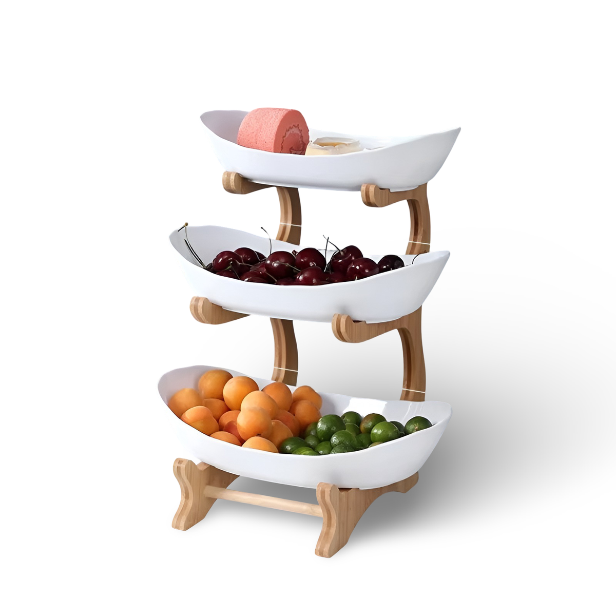 FRUITORA – Fruit Basket Stand for Organized Kitchen Countertops