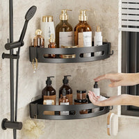 STORAVEX – No Drill Adhesive Shower Shelf Organizer