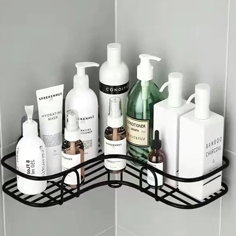 IRONOVA – Metal Wall Mounted Bathroom Shelf Organizer