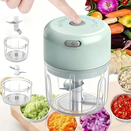 CHOPTRON – Electric USB Rechargeable Mini Food Chopper