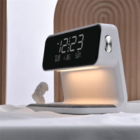 GLOWDOCK – 3-in-1 Bedside Lamp with Easy Wireless Charging