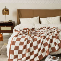 CHECKERCOZY – Coperta a scacchi per stratificare facilmente