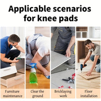 COMFORTLIVA – 2pcs Adjustable Knee Support Pads for Floor Work