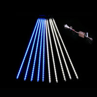 COMETSHINE – Solar Meteor Shower Tree String Lights for Festive Garden Ambiance