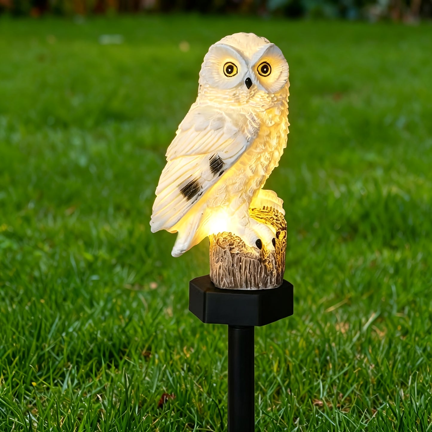 OWLGLOW – Solar LED Owl Garden Statue Light