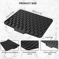 DRAINFLOW – Kitchen Drain Drying Mat