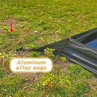 3D Waterproof Camping Mat - Durable Oxford Fabric, Raised Edges, Includes Storage Bag 1