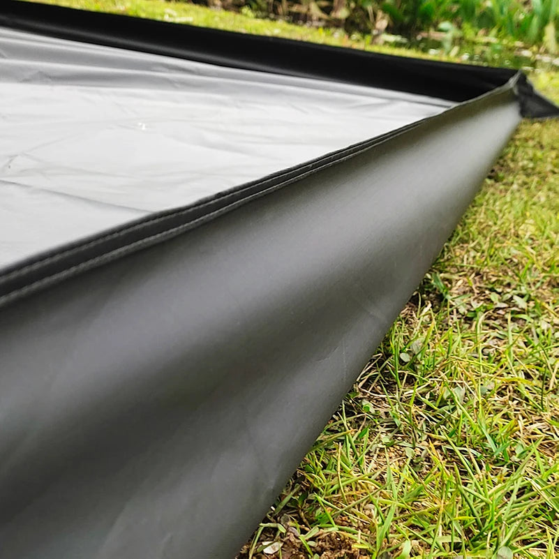 3D Waterproof Camping Mat - Durable Oxford Fabric, Raised Edges, Includes Storage Bag 3