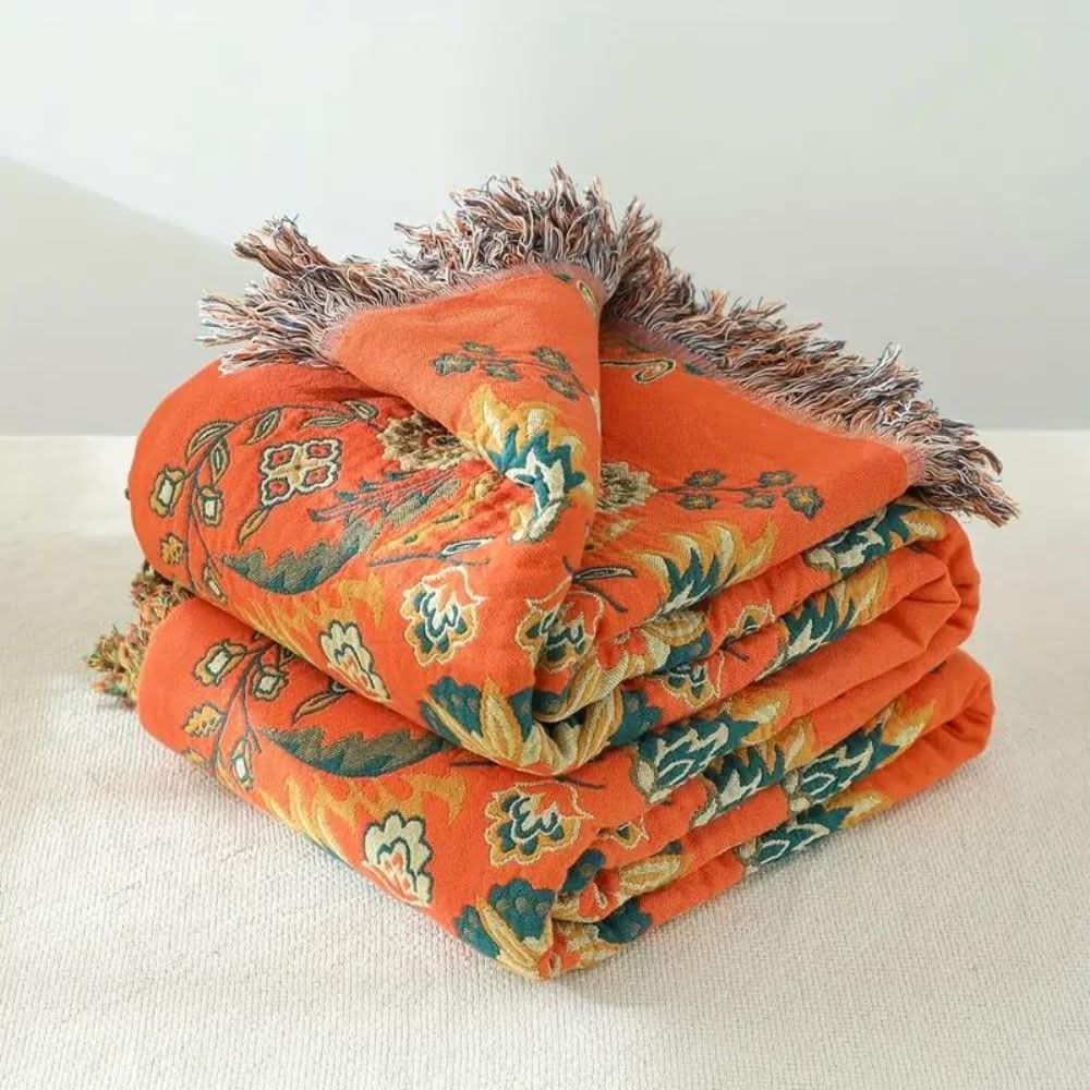 MARIGELLE – Reversible Throw Blanket for Cozy Everyday Layering