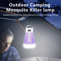 ZAPFLOW – Cordless Mosquito Zapper with Hanging Hook Design