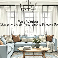 LINVIA – Flax Linen Sheer Curtains for Soft Light Filtering and Privacy Drapery