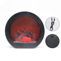 FLAMEORA – Dual-Power Fireplace Decorative Light for Ambient Indoor Atmosphere and Holiday Decor