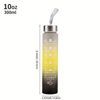 HYDRAGRAD – Gradient Water Bottle with Straw