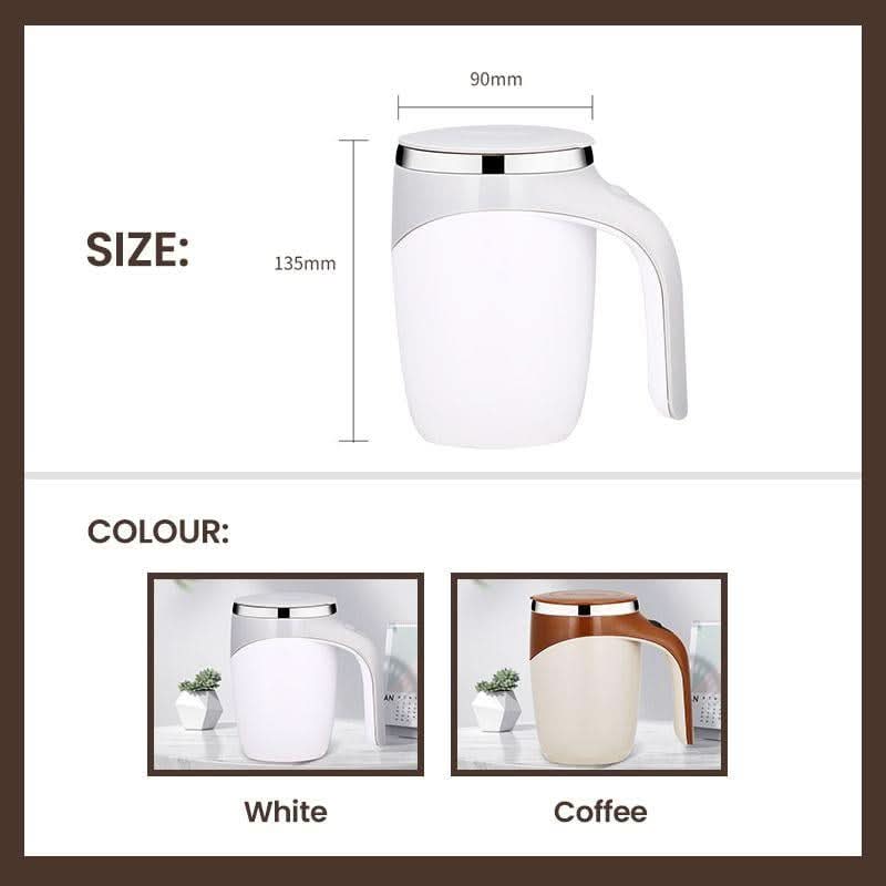 MIXVORA – Tazza autorimescolante per preparare bevande vellutate