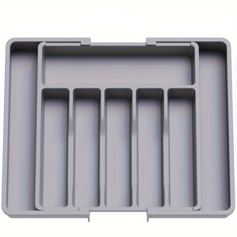 FLEXITRAY – Expandable Utensil Organizer for Kitchen Drawers