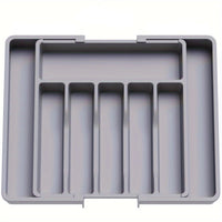 FLEXITRAY – Expandable Utensil Organizer for Kitchen Drawers