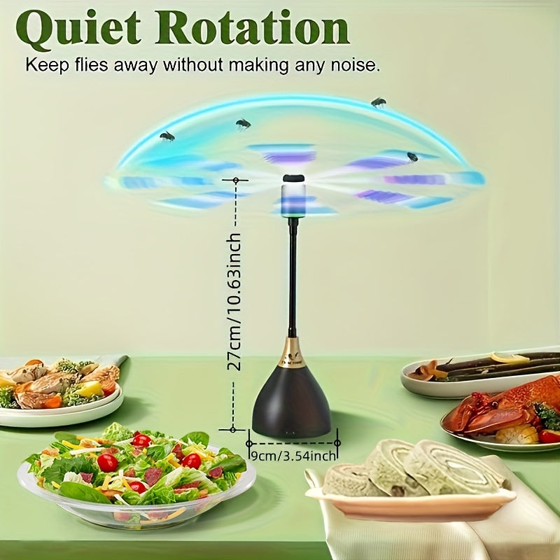 PARTYFLOW – Tabletop Fly Fan for Summer Events & Picnics