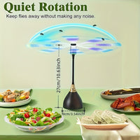 PARTYFLOW – Tabletop Fly Fan for Summer Events & Picnics