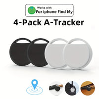 RSH TRACK4 – 4-Pack Smart Item Finder for Keys, Wallets & Luggage