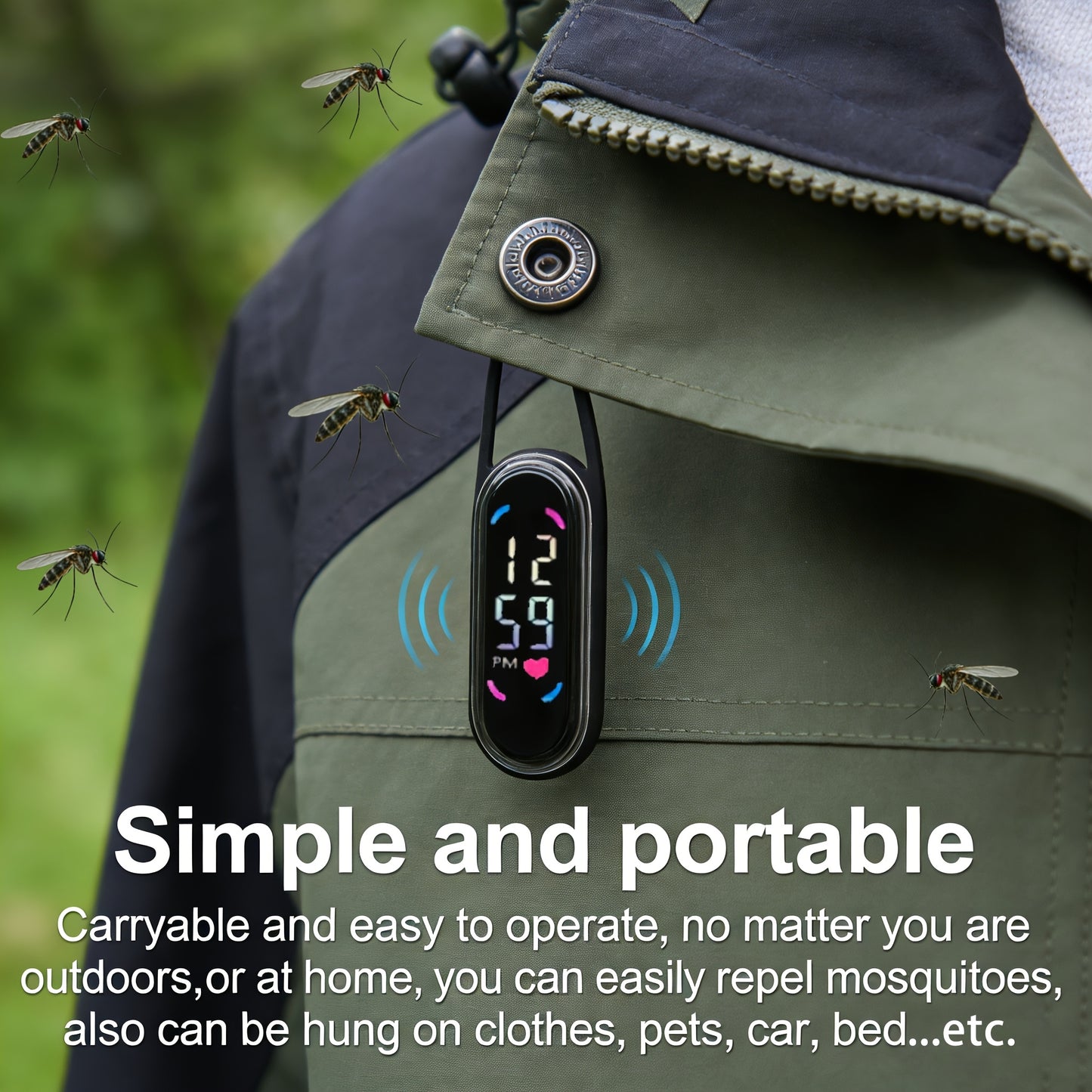 REPELLIVA – Lightweight Mosquito Repellent Watch with Durable Design