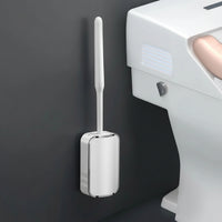 LUXCLEANSE – Wall Mounted Quick Dry Toilet Brush Set