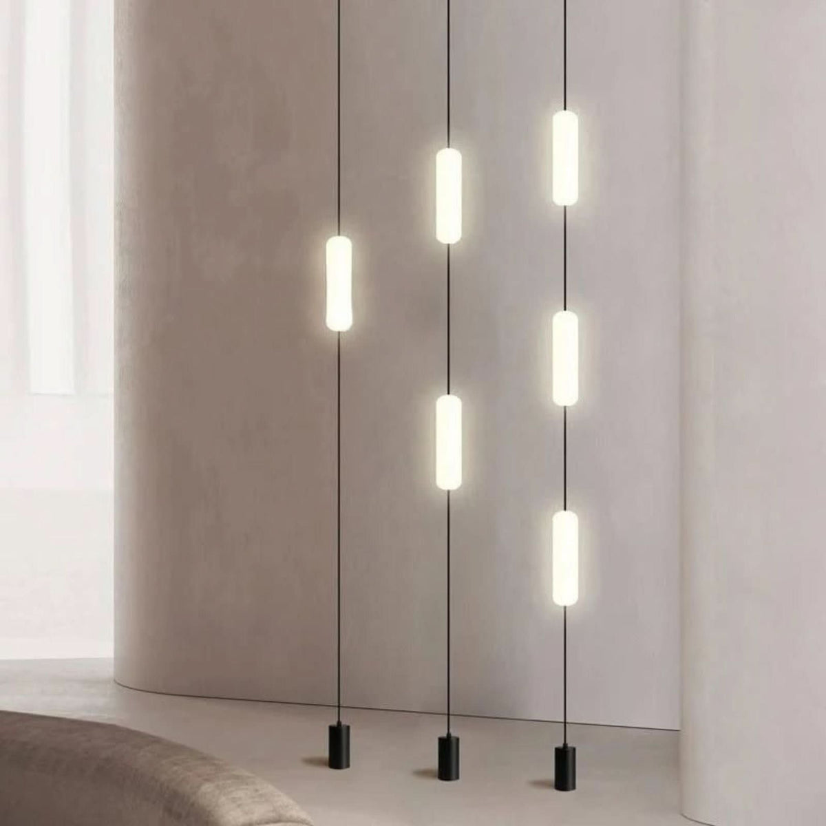 VERTIGLOWIX – Slim Vertical Lamp for Sophisticated Ambient Lighting