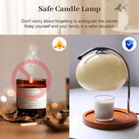 MELTNORA – Candle Warmer Lamp for Gentle Scented Moments